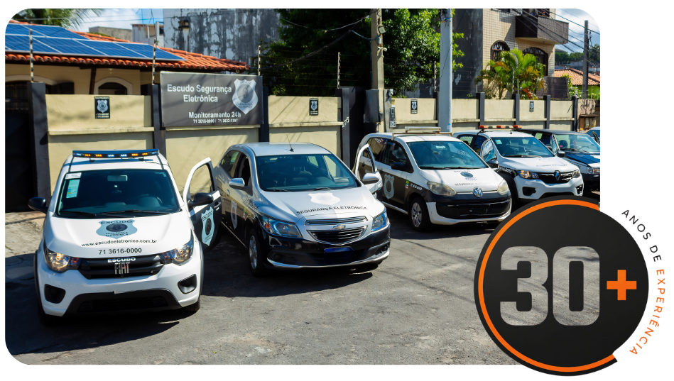 Frota da Escudo Segurança Eletrônica